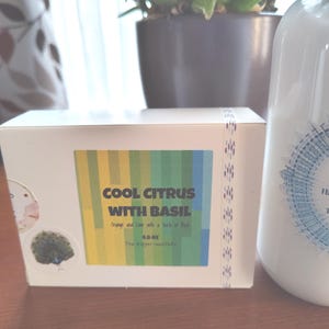 Cool Citrus with Basil Bar Soap