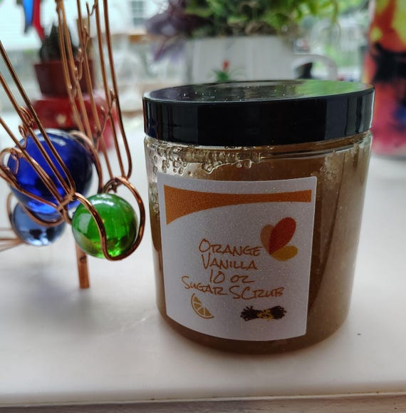 Orange Vanilla Sugar Scrub