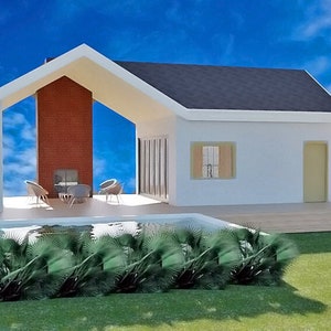 Pool House Plan image 1