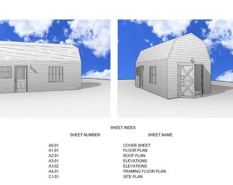 Barn style shed plans