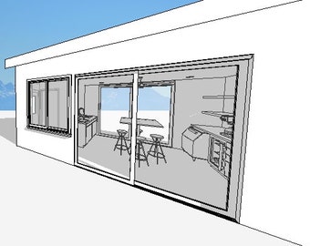 Drive-thru Coffee Shop Floor Plan