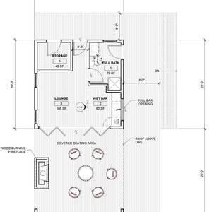 Pool House Plan image 2