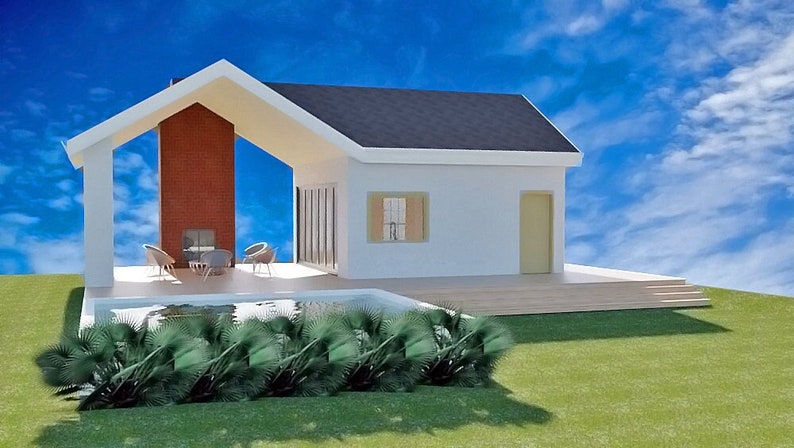 Pool House Plan image 1