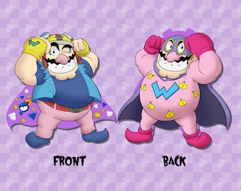 Warioware Wario-Man Acrylic Charm