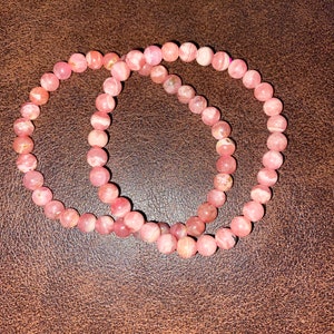 Rhodochrosite 5mm Bracelet