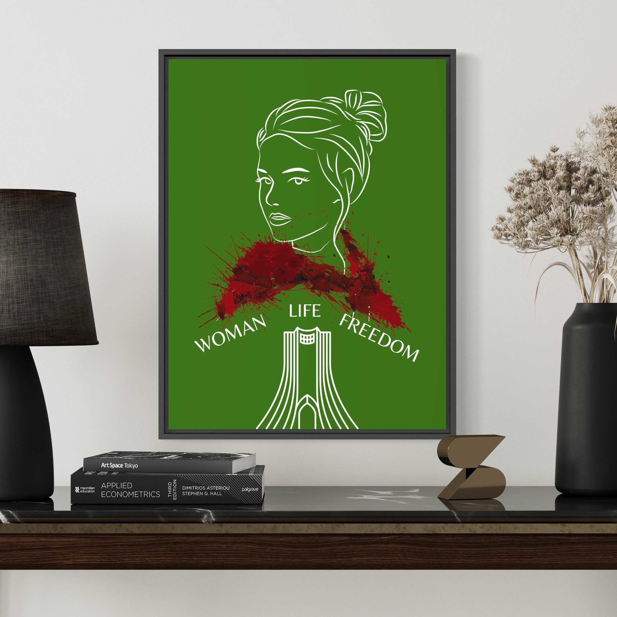 Mahsa Amini PNG & JPG Woman Life Freedom Poster Print Etsy