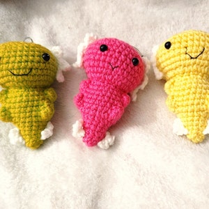 Axolotl Keychain
