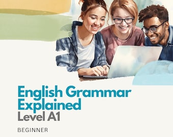English Grammar Book Level A1 Beginner - English worksheets (PDF download)