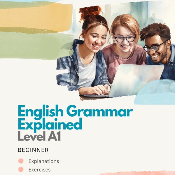 English Grammar Book Level A1 Beginner - English worksheets (PDF download)