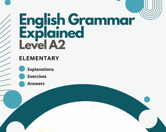English Grammar Book Level A2 Elementary - English worksheets (PDF download)