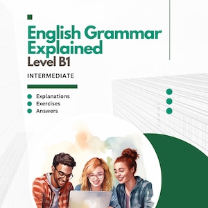 English Grammar Book Level B1 Intermediate - English worksheets (PDF download)