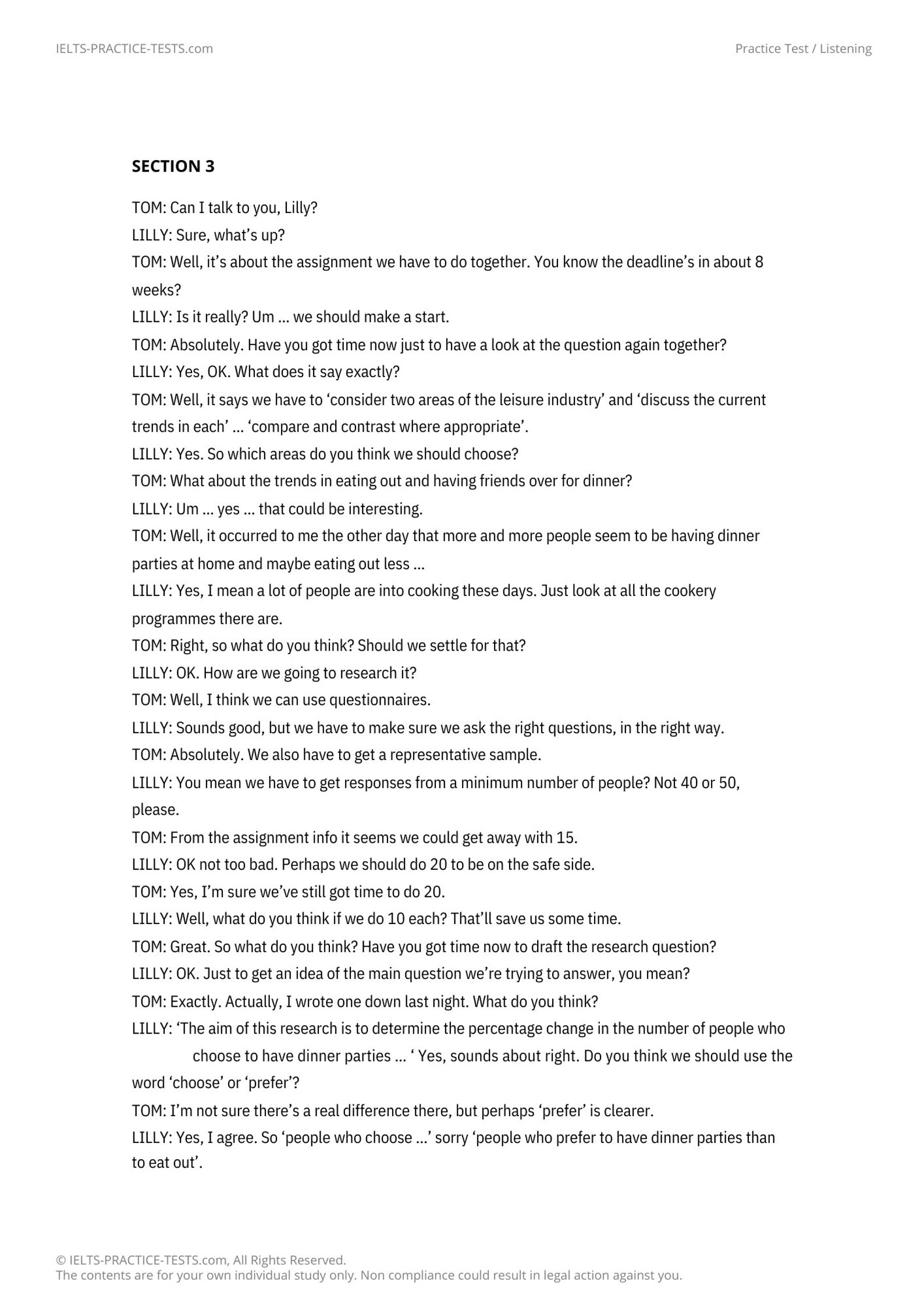 IELTS TESTS - GENERAL 10 - Pdf/mp3 Downloads (answers, Model Answers ...