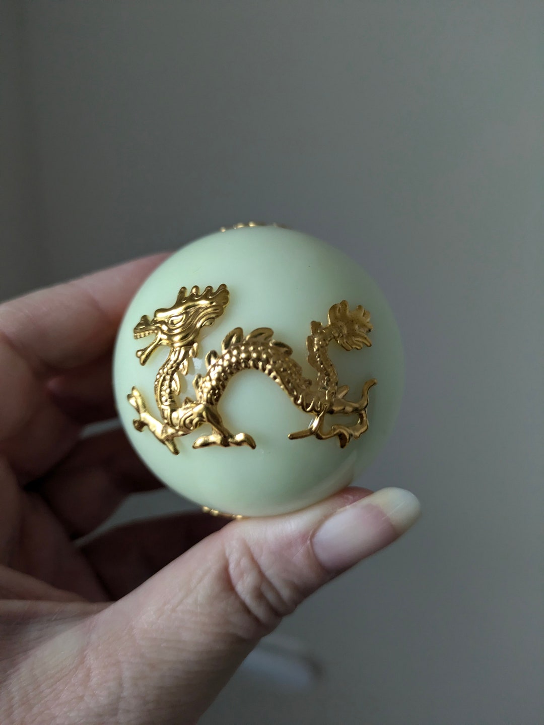 Luminous Glowing Dragon Sphere - Etsy