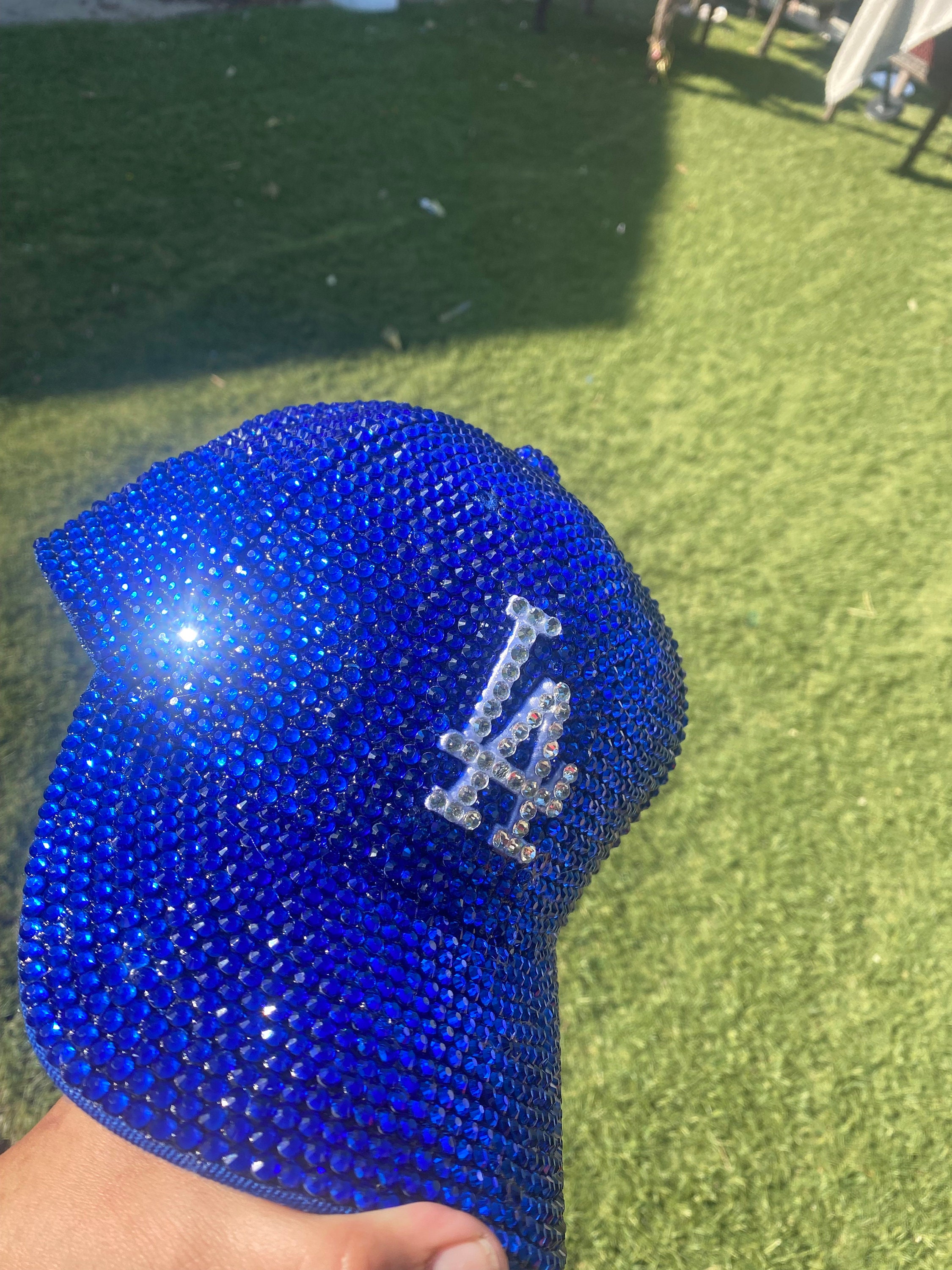 Full Blinged Out LA Dodger Hat 
