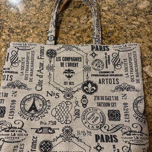French Locations Tote Bag
