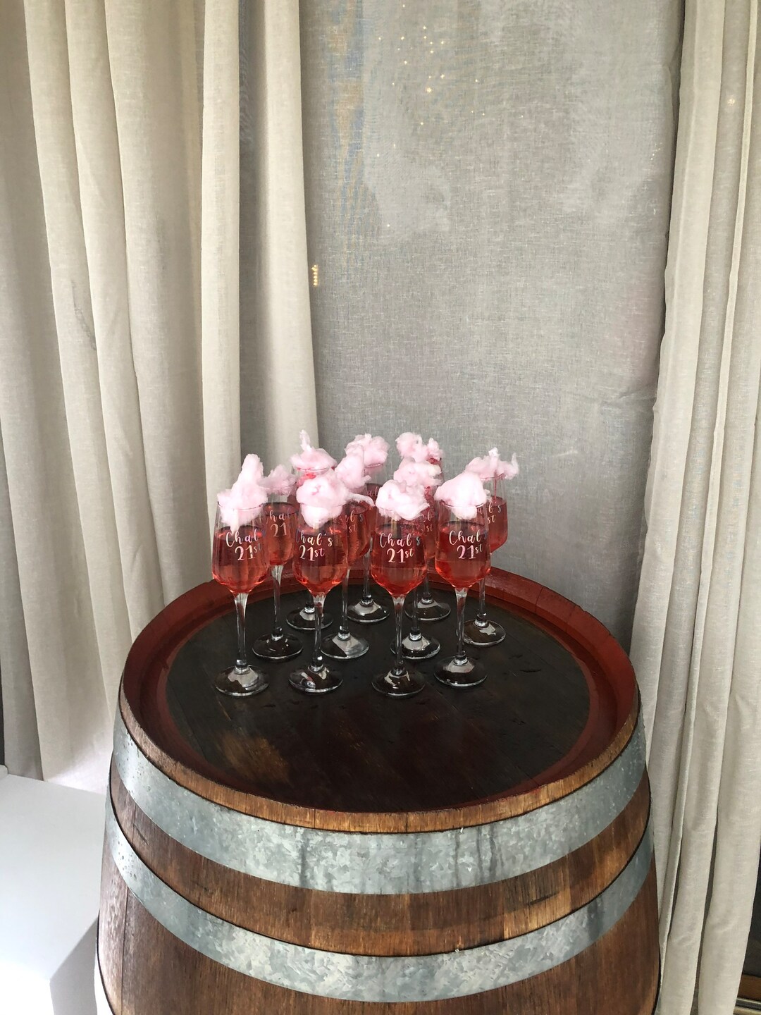 21st Custom Made Wine Glasses Etsy