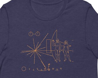 Pioneer Probe Tee, Pioneer mission t-shirt, Pioneer Program T-shirt, Space Probe T-shirt
