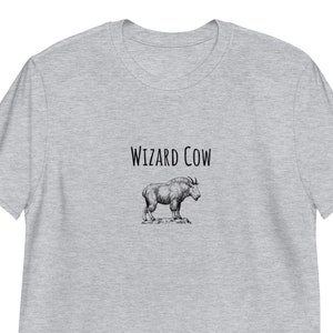 Word Play Animal Tee, Mountain Goat t-shirt, Sarcastic Animal Tee, Wizard T-shirt