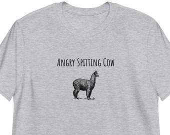 Llama T-shirt, Funny Llama tee, Sarcastic Llama T-shirt, Word Play Animal Tee