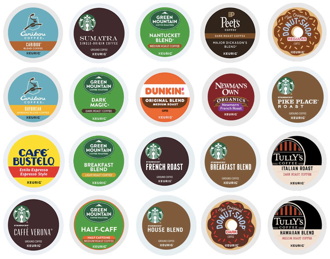 Coffee Lovers Keurig Collection Care Package Dad Gift Box Etsy