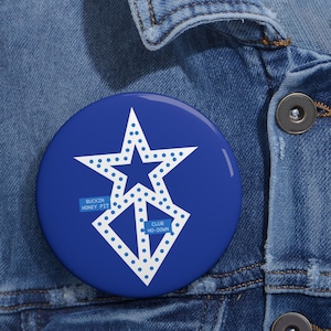 Cowboy Carter Pin Button - Bühne Karte & Symbol