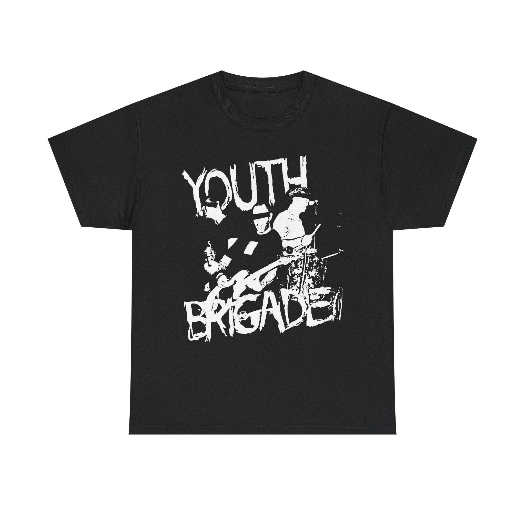 Youth Brigade Tshirt Punk Hardcore Unisex Heavy Cotton Tee