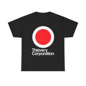 Vintage Thievery Corporation Unisex Gift Shirt, Rock Unisex Heavy Cotton Tee