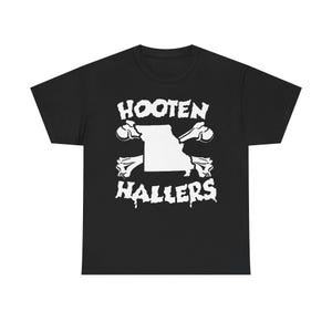 Retro The Hooten Hallers  Gift Shirt, Rock Unisex Heavy Cotton Tee