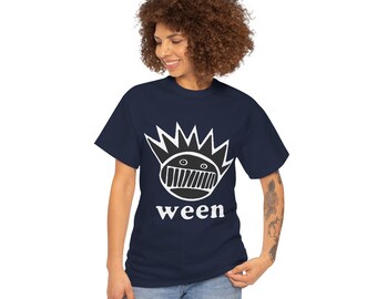 Vintage Ween Unisex Gift Shirt, Rock Unisex Heavy Cotton Tee