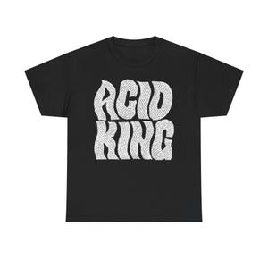 acid king tshirt down with the crown stoner doom rock band  Music  gifts, Unisex Heavy Cotton Tee