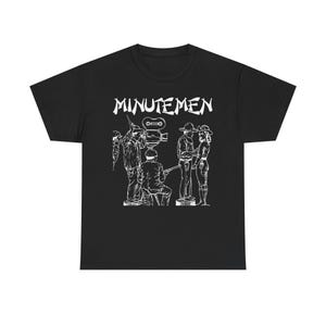 Minutemen, maglietta unisex in cotone pesante