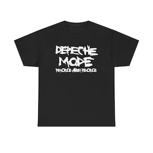 Vintage Depeche Mode Band Member T-Shirt - Depeche Mode Shirt, Depeche Mode Tour, Rock Band Music, Unisex Heavy Cotton Tee