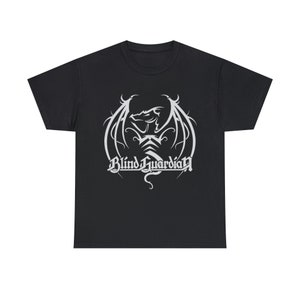 Vintage Blind Guardian Band Metal Music Promo T-shirt Unisex  Heavy Cotton