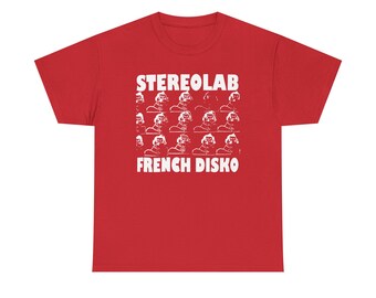 Vintage Stereolab Dots and Loops T-shirt - Stereolab Shirt