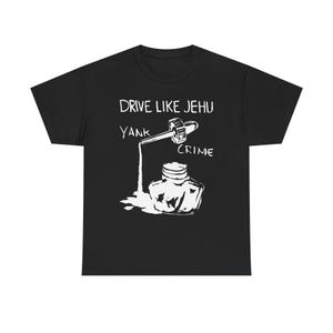 Drive Like Jehu-T-shirt, post-hardcore-shirt, EMO-postpunkband, uniseks zwaar katoenen T-shirt