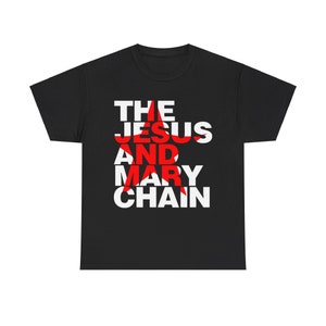 The Jesus And Mary Chain Vintage Tour Unisex Gift Shirt, Rock Unisex Heavy Cotton Tee