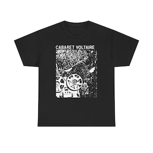 Cabaret Voltaire Rock Music Gift Rock Music Unisex Heavy Cotton Tee