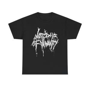 Les derniers jours de l&#39;humanité Goregrind régurgitent autopsie carcasse mort infection pourriture déicide mort unisexe lourd coton t-shirt