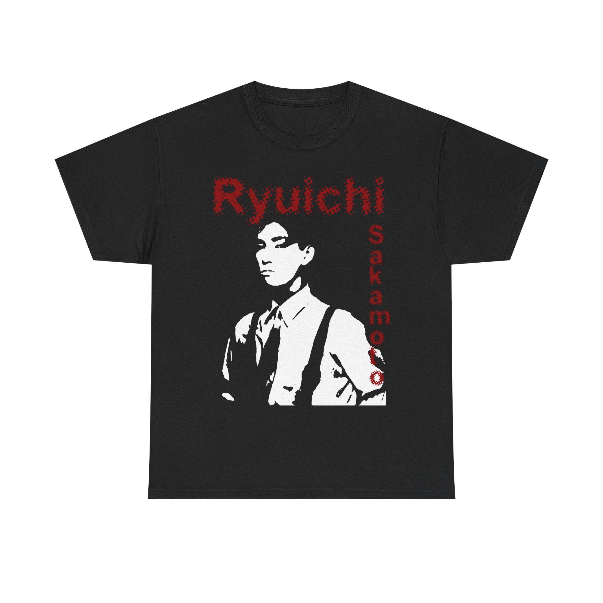 坂本龍一 「千のナイフ」のジャケットTシャツ Lサイズ sakamotoryuichi_ThousandKnives