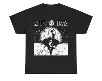 Sun Ra T Shirt Music Free 70s Jazz Unisex Retro Vintage Gift Top