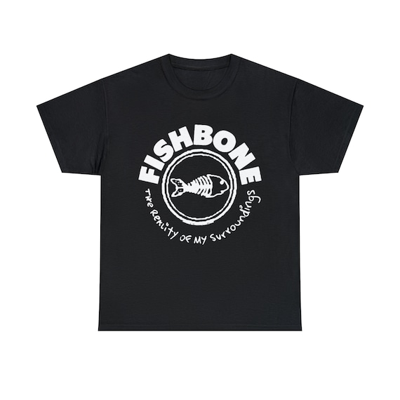 Fishbone Shirt Classic Vintage Fishbone T-shirt America Rock Music