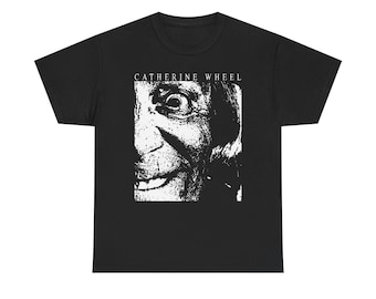 Catherine Wheel Tee Ultra Faded Shoegaze Slowdive Tour Mate Post Punk Alternative Grunge Band Indie Shirt  gifts, Unisex Heavy Cotton Tee