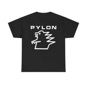 Pylon Tshirt Post Punk gifts, Unisex Heavy Cotton Tee