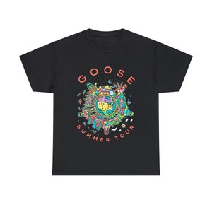 Goose Summer Tour shirt, Goose Band 2023 Shirt, Goose 2023 Tour Shirt, Goose Band Shirt For Fan, Goose Concert Unisex Heavy Cotton