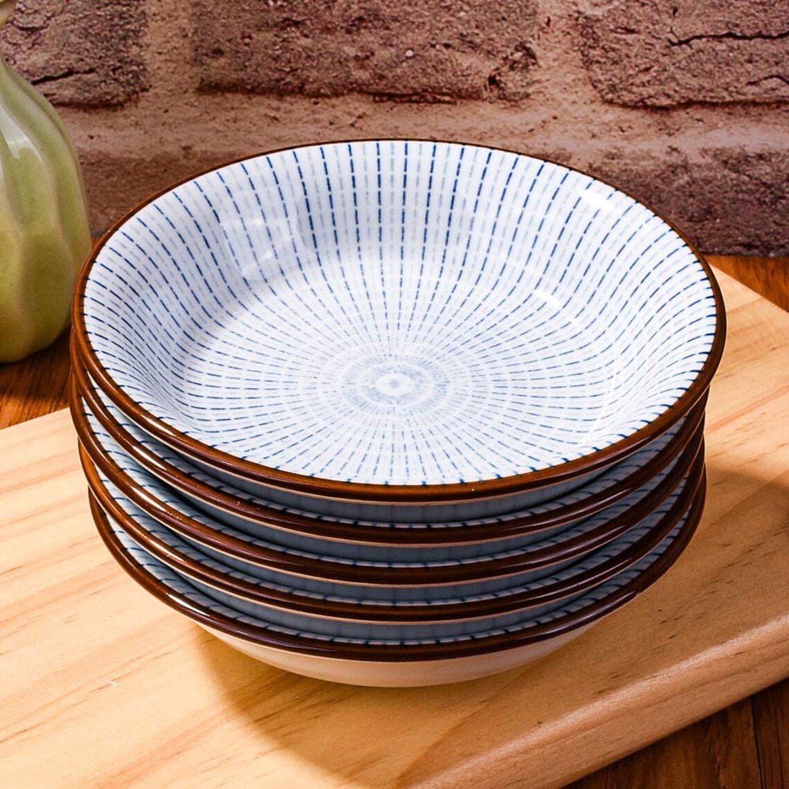 Set of 5 Soy Sauce Dish Dipping Sauce Bowls Etsy