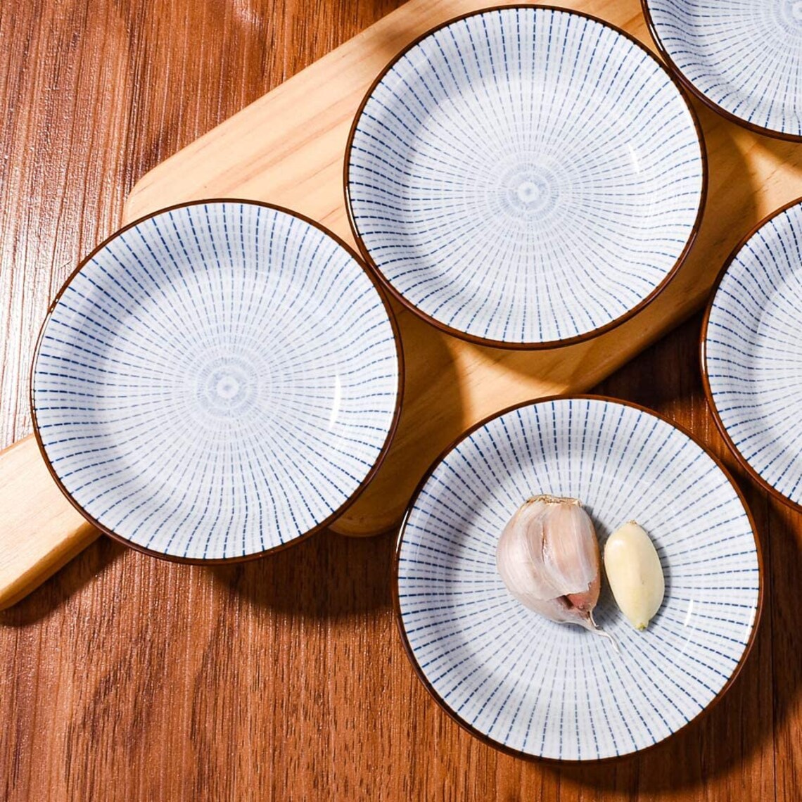 Set of 5 Soy Sauce Dish Dipping Sauce Bowls Etsy