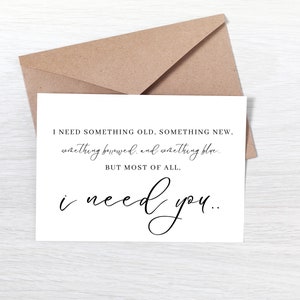 Personalized Bridesmaid Proposal Card, Something old, something new, Bridesmaid Proposal, Will You Be My Bridesmaid, Bridesmaid Gift,