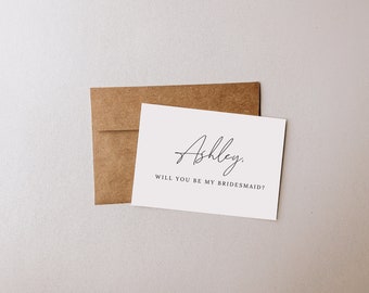 Will you be my bridesmaid cards, bridesmaid proposal, bridesmaid card, will you be my maid of honor