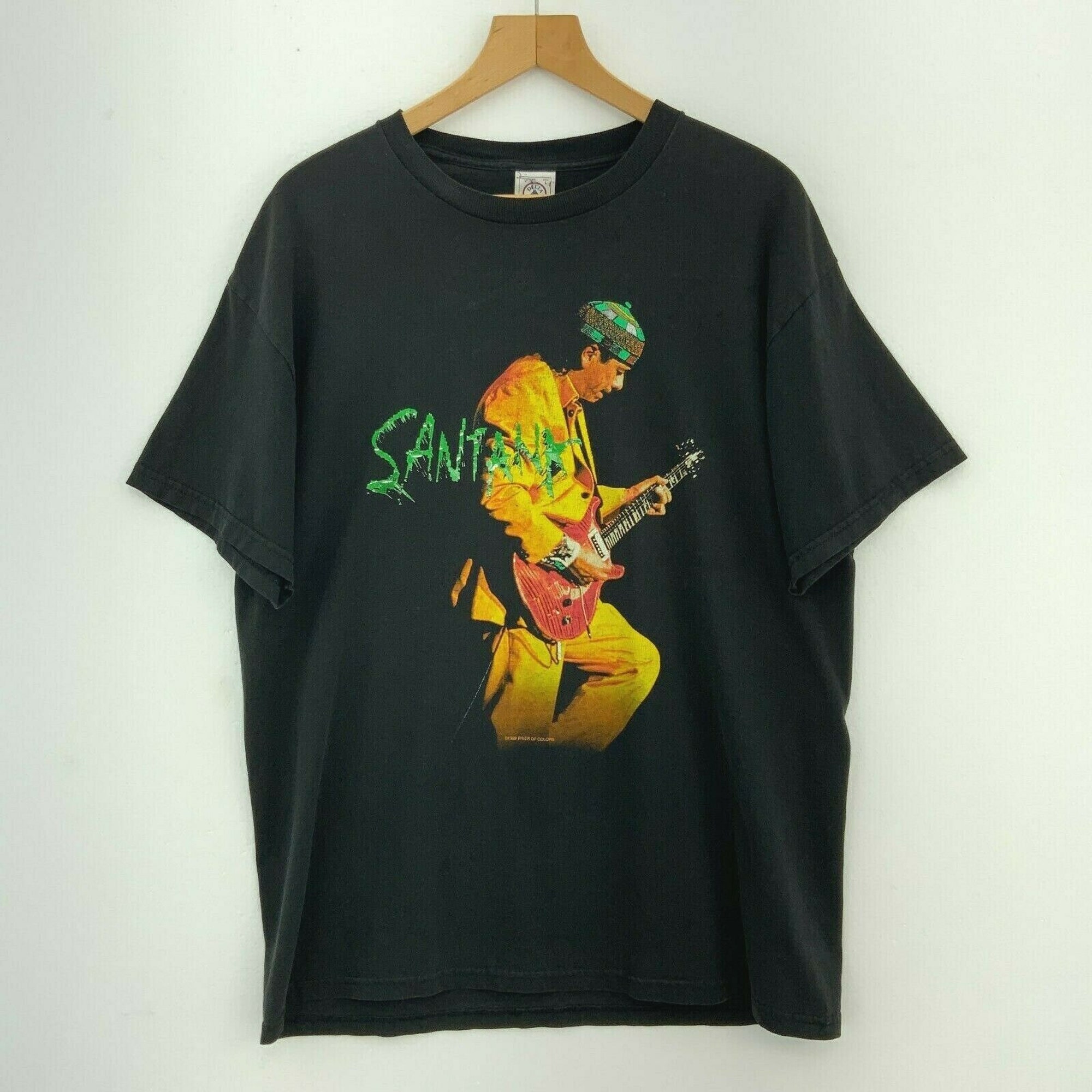 1999 Santana Supernatural Graphic Print, Vintage T-shirt, Rock Band