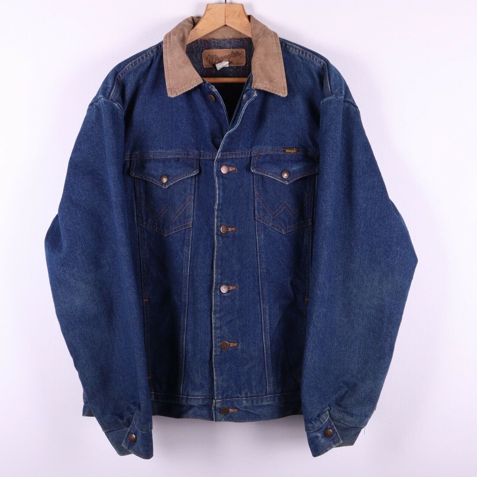 Wrangler Vintage Fleece Denim Jacket 